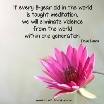 Dalai Lama quote about meditation