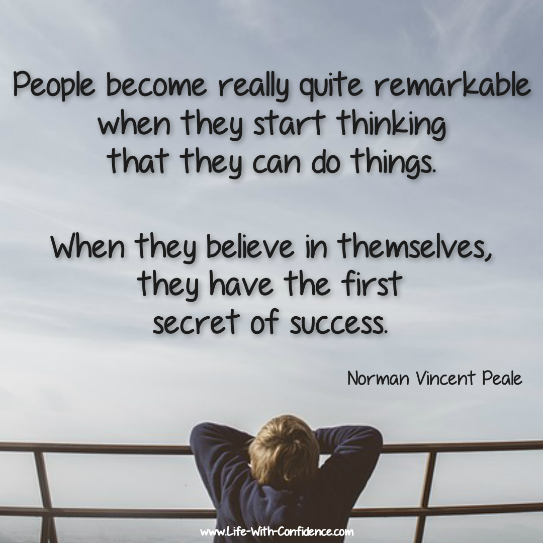 Norman Vincent Peale quote.